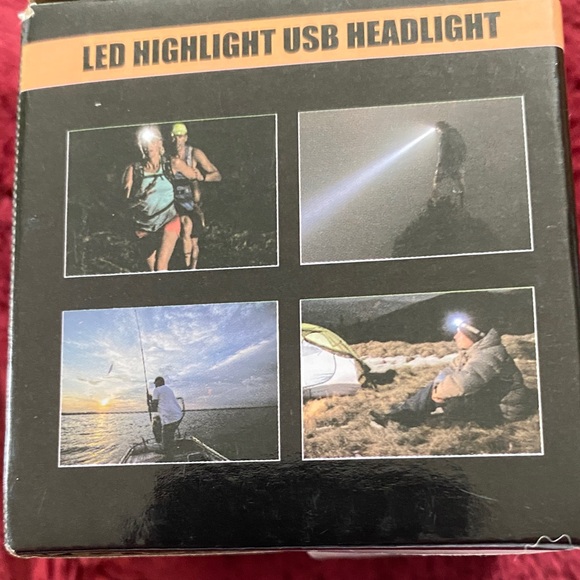 LED Highlight USB Headlight with 5 LEDs - Picture 4 of 4